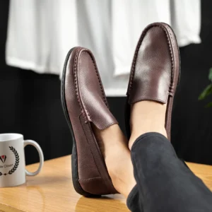 Hand-Made Brown Colour Mens Loafer